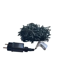 Ghirlandă Luminoasă 15m, 200 LED-uri, 8 Moduri, Alb