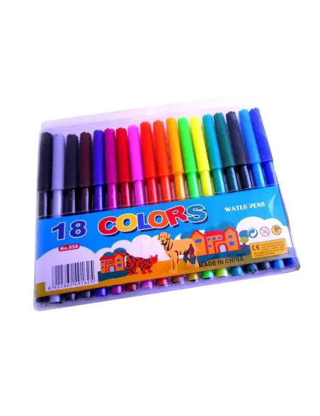 Set Carioci 18 Culori – Ideal pentru Creativitate