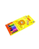 Set Creioane Colorate Lungi 12 Bucăți – Culori Vii
