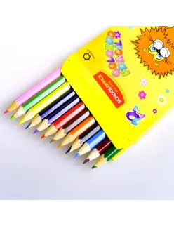 Set Creioane Colorate Lungi 12 Bucăți – Culori Vii